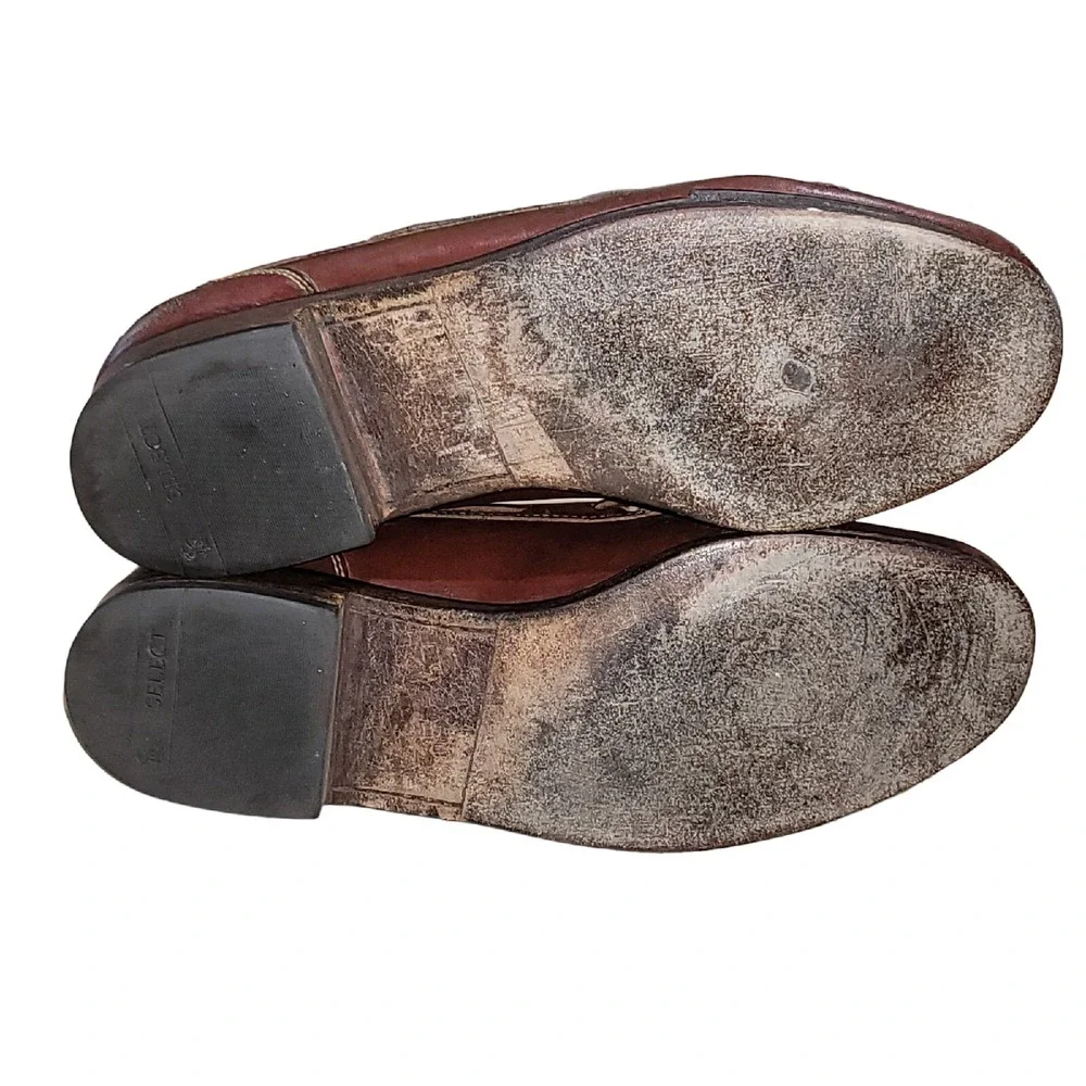 Vintage Cole Haan Men's Brown Tassel Loafers Leather Hand Sewn Sz 8.5 M‎